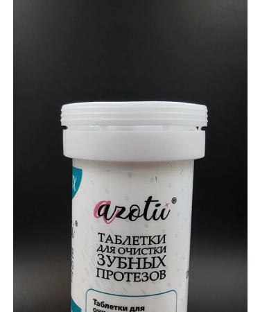 Azotii Tooth prostheses tablets 60 pcs - Buy Online on GoSupps.com