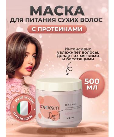 Inebrya Nourishing mask for dry and porous hair 500 ml