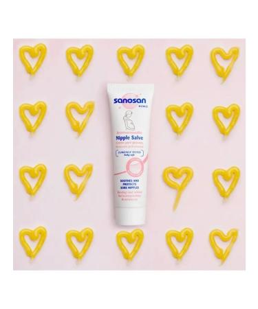 SANOSAN Balsam for nipples and skin of the chest (lanolin) 30 ml - Buy Online on GoSupps.com
