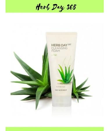 Foam for washing with aloe Herb Day 365 extract - Buy Online on GoSupps.com