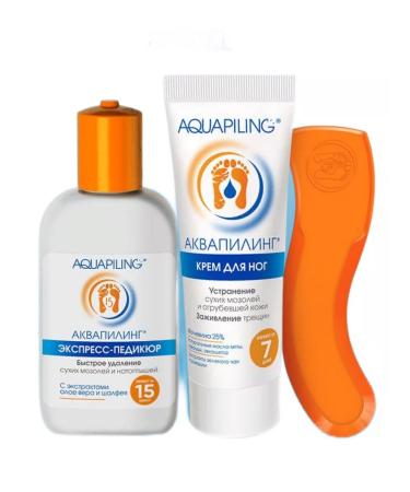 AQUAPEELING Feet cream and Express pedicure Lotion
