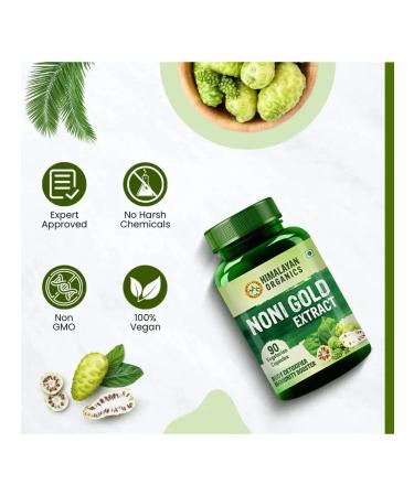 Himalayan Organics Noni extract (Noni Gold Extract) 90 caps - Buy Online on GoSupps.com