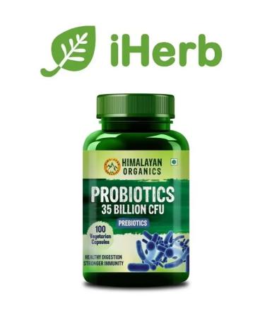 Himalayan Organics Probiotics Supplement 35 Billion CFU 100 caps