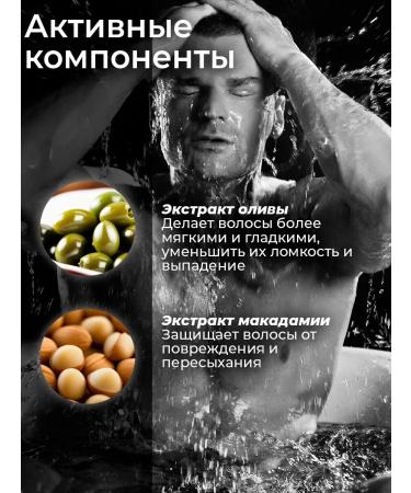 Kapous Male hair shampoo with menthol - Buy Online on GoSupps.com