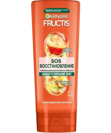 Garnier Fructis balm and hair shampoo SOS Restoration (1+1) - Buy Online on GoSupps.com