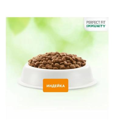 PERFECT FIT Immunity cat food spirulina turkey 3pcs 580g - Buy Online on GoSupps.com