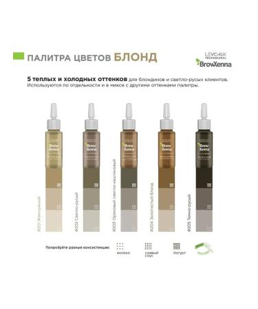 BROWXENNA Hnna for eyebrows Professional set Blond 3 pcs - Buy Online on GoSupps.com