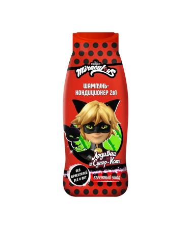 Miraculous Shampoo air conditioning for children 2V1 super-cat 400 ml - Buy Online on GoSupps.com