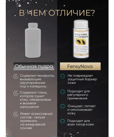 1 FensyNova Enzyme powder for hair body face washing - Buy Online on GoSupps.com