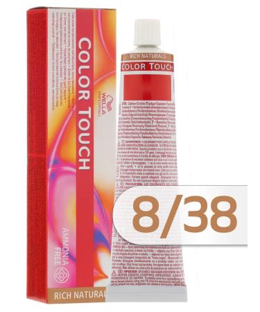 WELLA PROFESSIONALS Tinting hair dye Color Touch 8 38