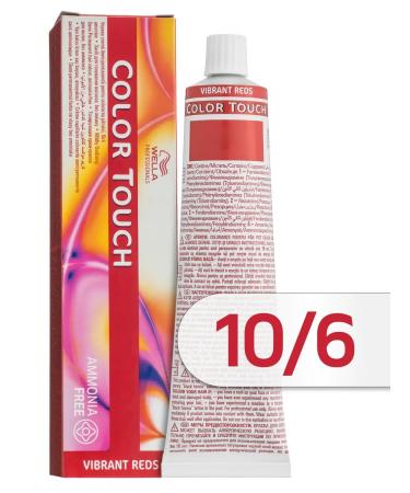 WELLA PROFESSIONALS Tinting hair dye Color Touch 10 6