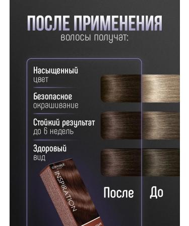 CONCEPT MOSCOW Cream for hair dye brown chocolate tone 6.7 - Buy Online on GoSupps.com