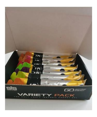 Science in Sports SIS Energy gels SIS for running and marathon 7 tastes - Buy Online on GoSupps.com