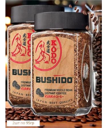 Soluble coffee "Bushido" Kodo 95g 2pcs