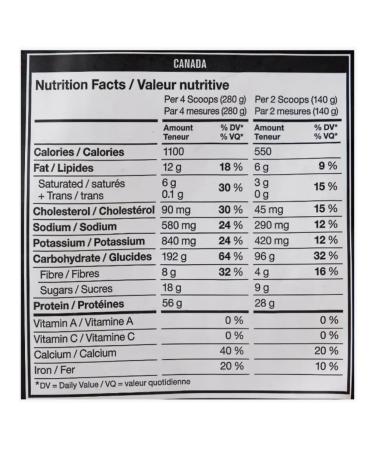 MUTANT MASS Gainer Mass 6800 g (vanilla ice cream) - Buy Online on GoSupps.com