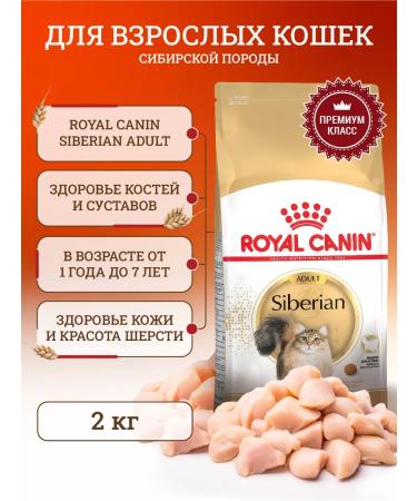 ROYAL CANIN Dry food for cats Siberian Adult 2 kg