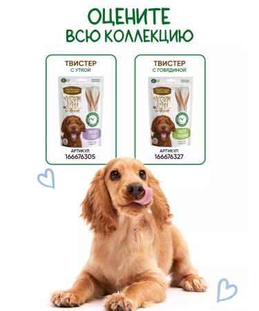 Country delicacies Brush your teeth for dogs Twister with a duck 1 un - Buy Online on GoSupps.com