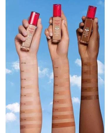 Bourjois Healthy Mix 51w Light Vanilla 30 ml Tonal Face Cream - Buy Online on GoSupps.com