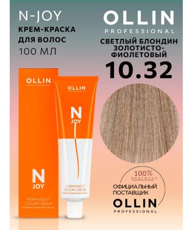 Ollin Professional Hair dye n-joy 10.32