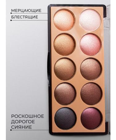 Facebeauty Highlighter for the face and body palette