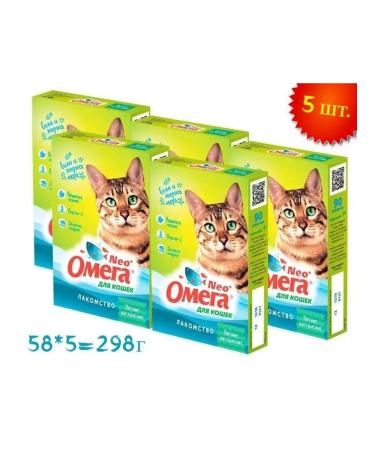 Omega Neo Multivitamins with cat's mint for cats 5UP x 90Tab
