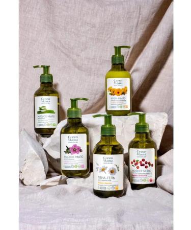 Green Mama Liquid cream-soap for hand 300 ml - Buy Online on GoSupps.com
