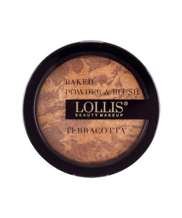 LOLLIS Terracotta Compact Powder Blush on 01 Blue - Buy Online on GoSupps.com