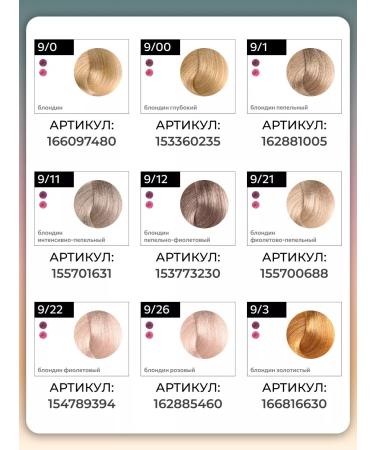 Ollin Professional Hair dye Megapolis 9.3 Blond golden - Buy Online on GoSupps.com