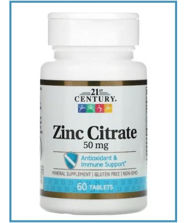 21st Century zink iherb dietary supplement US zinc antioxidant for hair of nails