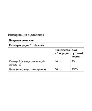 21st Century zink iherb dietary supplement US zinc antioxidant for hair of nails - Buy Online on GoSupps.com