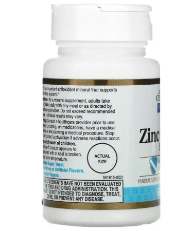 21st Century zink iherb dietary supplement US zinc antioxidant for hair of nails - Buy Online on GoSupps.com