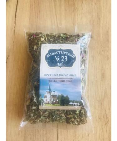 Crimean collection Monastery herbal tea No. 23 Anti -alcohol 100 grams - Buy Online on GoSupps.com