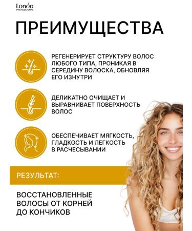 Londa Professional Visible Repair hair shampoo 1000 ml - Buy Online on GoSupps.com