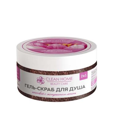 CLEAN HOME BEAUTY CARE Detox-peeling gel-scrub with lotus extract 250ml - Buy Online on GoSupps.com