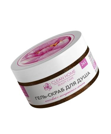 CLEAN HOME BEAUTY CARE Detox-peeling gel-scrub with lotus extract 250ml - Buy Online on GoSupps.com
