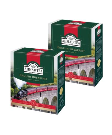 Ahmad Tea Tea black ohmad English breakfast 100 pack 2 pieces