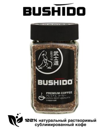 Bushido Soluble coffee vushido black katana 100 grams 2 pieces - Buy Online on GoSupps.com