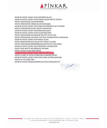 Pastel Cosmetics Lip gloss transparent - Buy Online on GoSupps.com