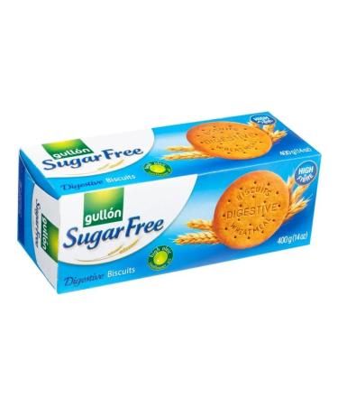 Gullon Digestive cookies without sugar digestive 400g 2 pcs - Buy Online on GoSupps.com