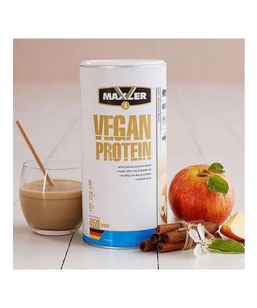 SputP Protein Vegan Protein apple cinnamon 450 grams - Buy Online on GoSupps.com