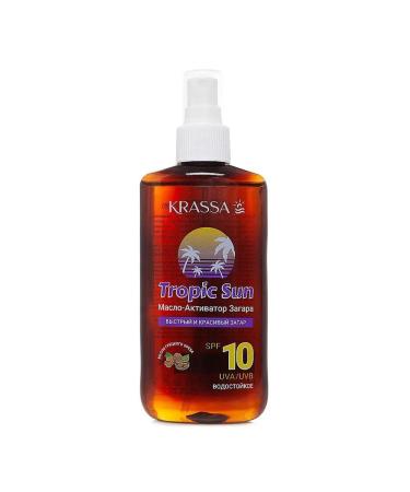 KRASSA SPF 10 Oil Activator 150ml tanned walnut oil