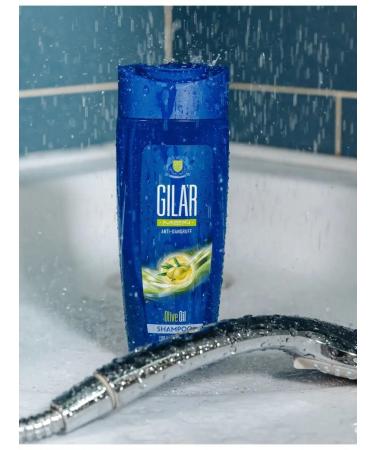 GILAR Hair shampoo 400 ml Olive Oil - Buy Online on GoSupps.com