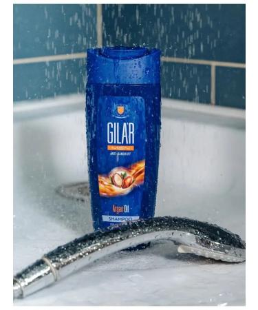 GILAR Hair shampoo 400 ml Argan Oil - Buy Online on GoSupps.com