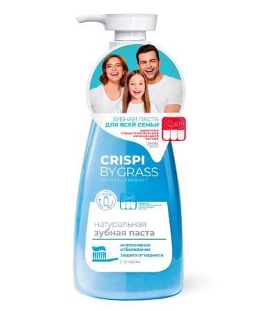 GRASS Gel toothpaste with a CRISPI dispenser whitening - Buy Online on GoSupps.com