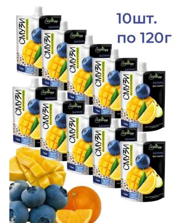 BioNergy Smoothies Balance without sugar 10 pcs 120 grams - Buy Online on GoSupps.com