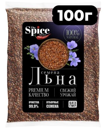 The spice kitchen Flash flax seeds for weight loss Brown brown 100 grams