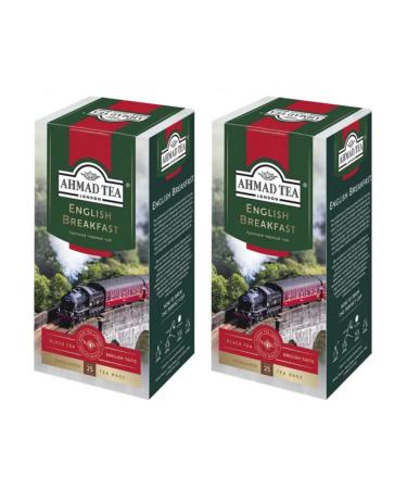Ahmad Tea Tea black ohmad English breakfast 25 bags 2 pieces