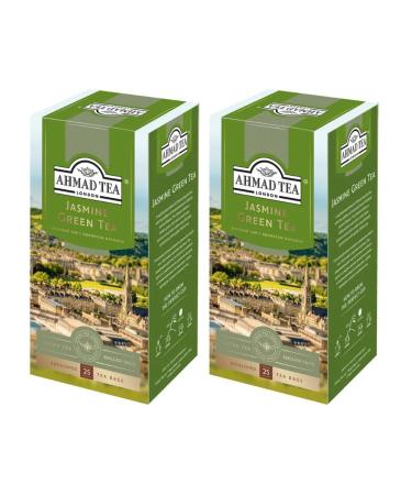 Ahmad Tea Green tea with jasmine Ahmad 25 bags 2 pieces