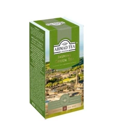 Ahmad Tea Green tea with jasmine Ahmad 25 bags 2 pieces - Buy Online on GoSupps.com