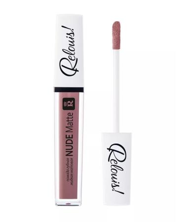 RELOUIS Lipstick liquid matte nude Matte tone 10